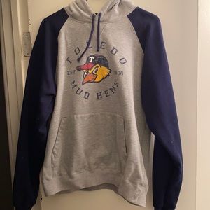vintage toldeo mud hens medium sweatshirt